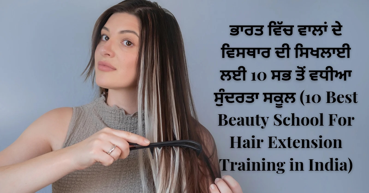 ਭਾਰਤ ਵਿੱਚ ਵਾਲਾਂ ਦੇ ਵਿਸਥਾਰ ਦੀ ਸਿਖਲਾਈ ਲਈ 10 ਸਭ ਤੋਂ ਵਧੀਆ ਸੁੰਦਰਤਾ ਸਕੂਲ (10 Best Beauty School For Hair Extension Training in India)