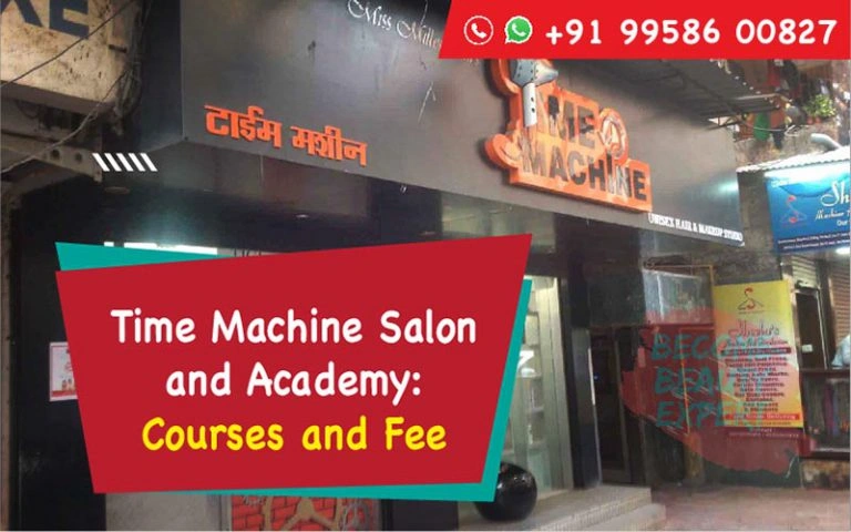 Time Machine Salon and Academy Courses and Fee
