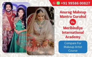 Compare Anurag Makeup Mantra Gurukul Vs Meribindiya International Academy for Makeup Artist Course