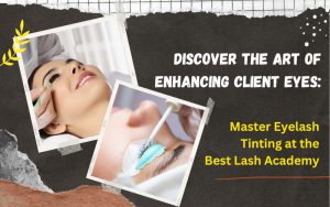 Discover the Art of Enhancing Client Eyes Master Eyelash Tinting at the Best Lash Academy