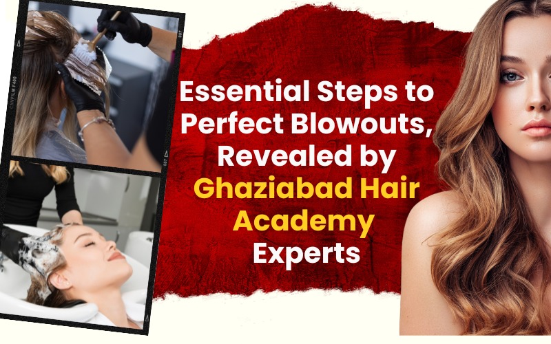 Essential Steps to Perfect Blowouts, Revealed by Ghaziabad Hair Academy Experts