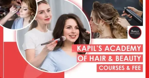 Kapil's Academy of Hair & Beauty: Course & Fee