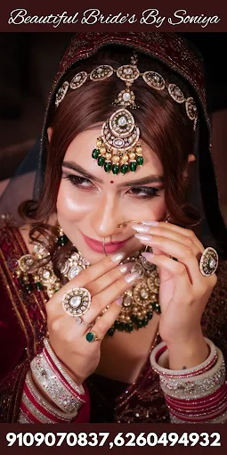 soniyamakeupartistandacademyindorebridalmakeup 1