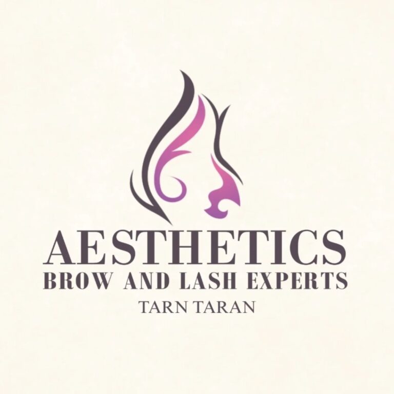 Aesthetics salon Academy Tarn Taran logo 768x768