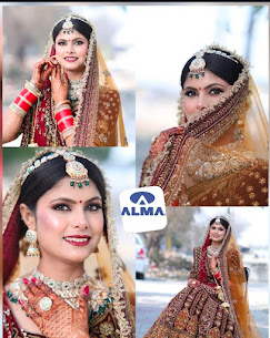 Alma institute London Khanna bridal makeup
