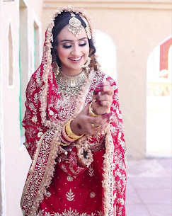 Ambias Salon Academy bridal makeup