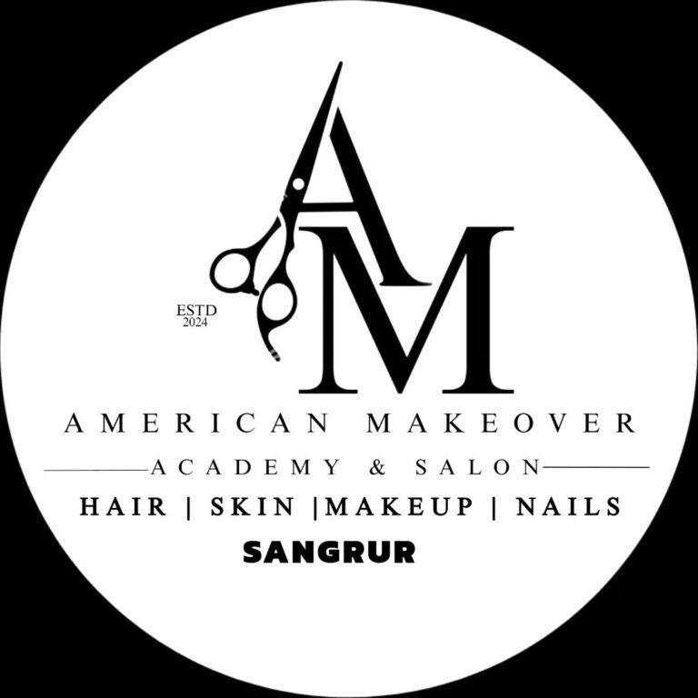 American Makeovers Academy Salon Sangrur logo 768x768