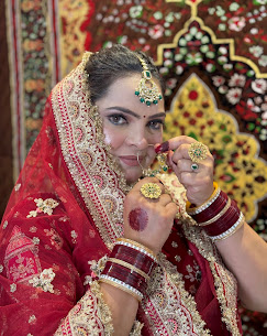 Beauty Bar Family Salon Academy Samana bridal makeup