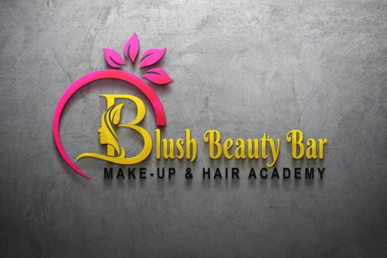 Blush Beauty Bar Makeup Hair Academy logo 768x512