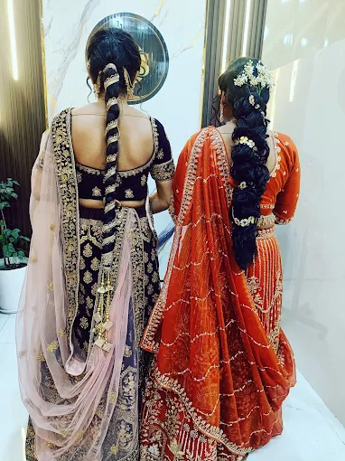 Deepika Sharma Makeup studio Academy hair style