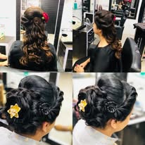 Divine looks Hair Beauty Salon and Academy hair style