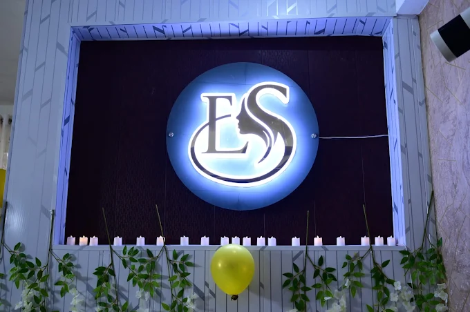 ES MAKEUP STUDIO AND ACADEMY logo
