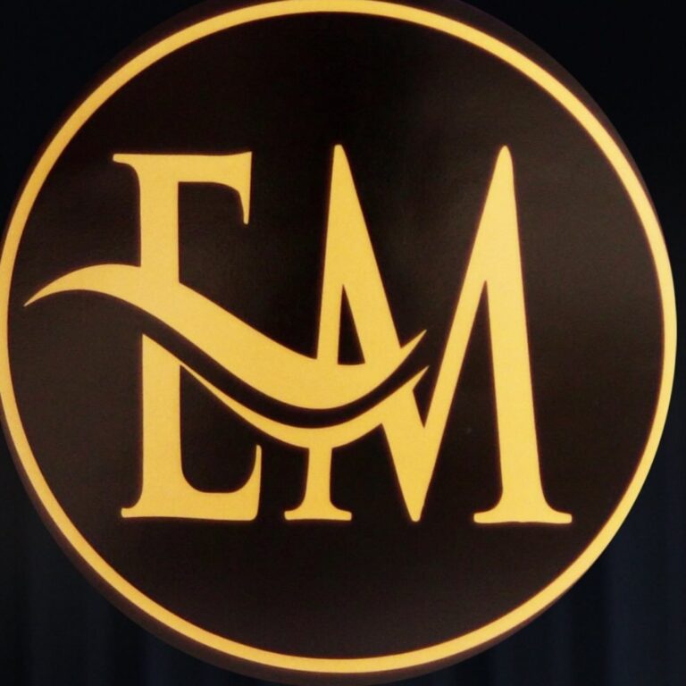 EVA MAKEOVER salon Academy dibiyapur logo 768x768