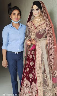 Knuckout Unisex Salon Academy Panchkula bridal makeup