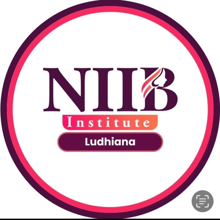 NIIB INSTITUTE SALON LUDHIANA logo 768x768