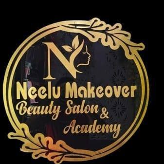 Neelu makeover Beauty salon academy logo