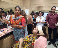Orane international school of beauty Wellness Pathankot makeupc ourrse