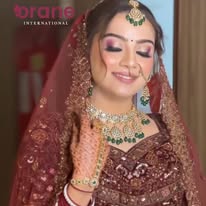 Orane international school of beauty wellness Rupnagar bridal makeup