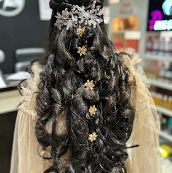 Pink Scissor Unisex Salon Best Salon Academy hair style