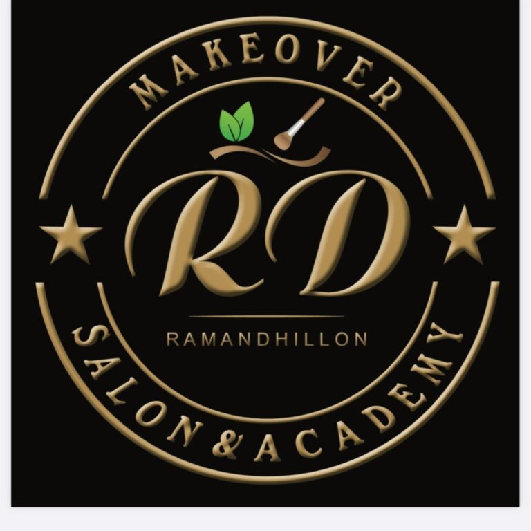 RD Makeover Salon and Academy Tarn Taran Sahib logo 768x768