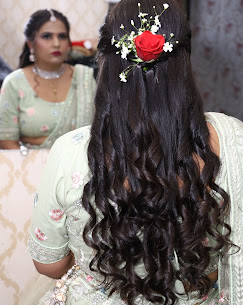 Saheli Bridal Point hair style