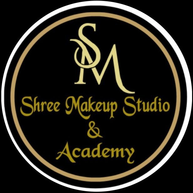 Shree makeup studio luxury salon academy logo