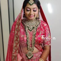 Trilion Salon amp Academy Sonipat bridal makeup
