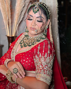 Vanshika GlamUp Studio Academy Kaithal makeup