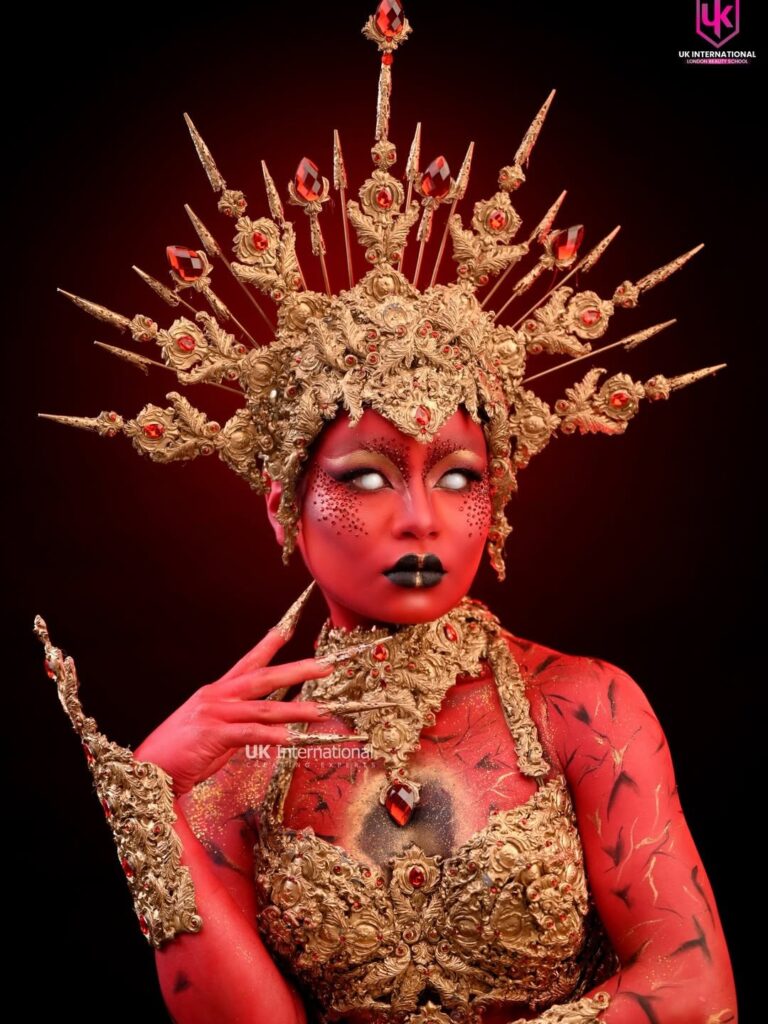 Inferna Queen ❤️ 🔥Unleashing fierce elegance 🔥✨Where artistry meets power — this bold sculpte 1 768x1024