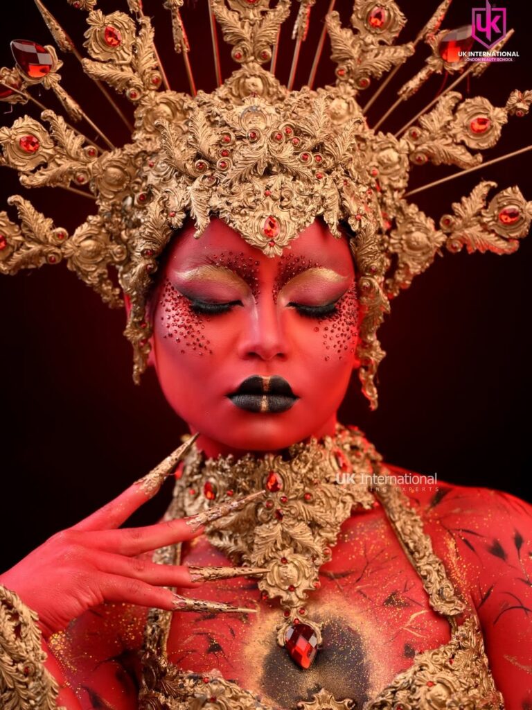 Inferna Queen ❤️ 🔥Unleashing fierce elegance 🔥✨Where artistry meets power — this bold sculpte 768x1024