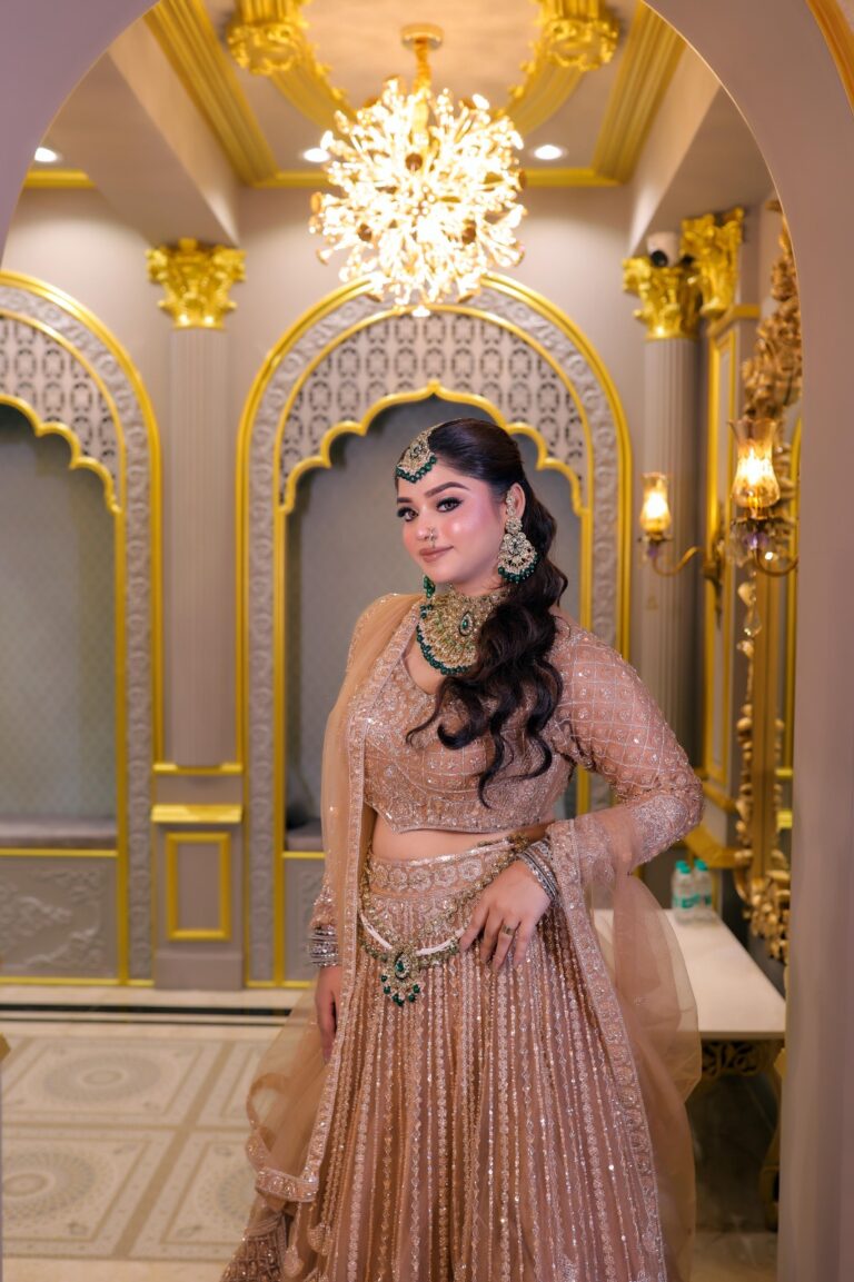 best parlour in varanasi for bridal makeup beauty island bridal makeup in varanasi 768x1153