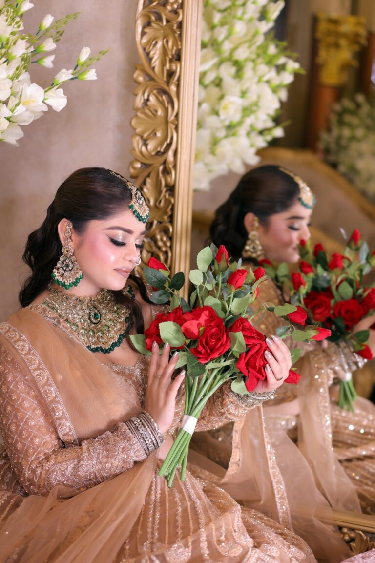 party makeup artist in varanasi beauty island bridal makeup in varanasi 768x1153